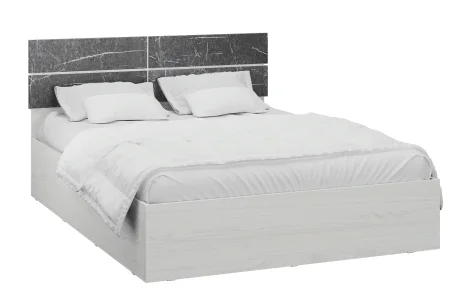 Кровать Теана ясень анкор светлый/мрамор дарк