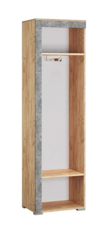 Шкаф Галант дуб крафт золотой/ателье светлое