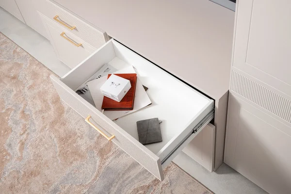 Тумба под ТВ Ричфорд 16.61 моно керамика/кашемир