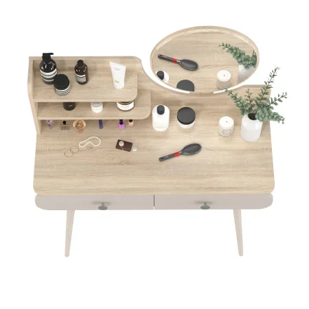 Трюмо 4-25914 дуб сонома/кашемир серый