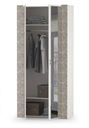 Шкаф для одежды Амели 13.133 шёлковый камень/бетон чикаго беж