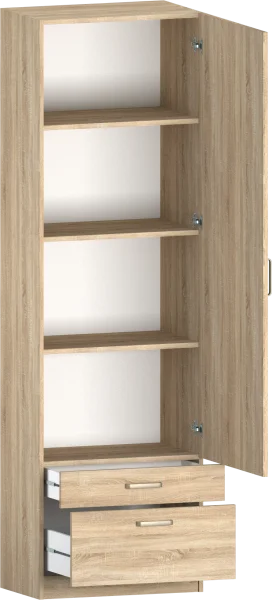Шкаф 14.11 дуб сонома (серия сонома)