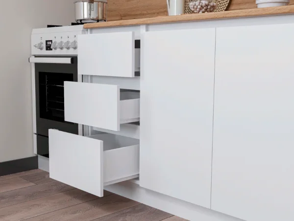 Кухонный гарнитур Мори 2,0 белый