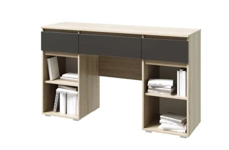 Туалетный стол Ким дуб сонома/графит