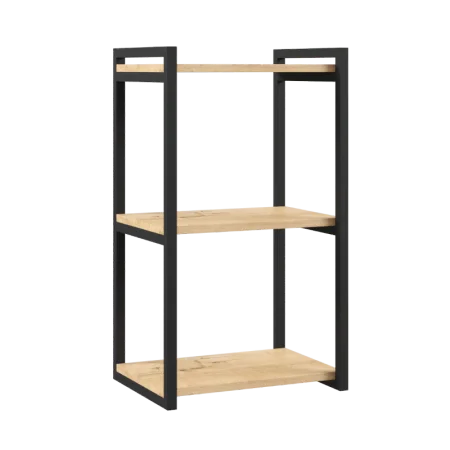 Открытая полка ОПМ 400 дуб бунратти