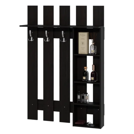 Вешалка с зеркалом Саша-9 венге