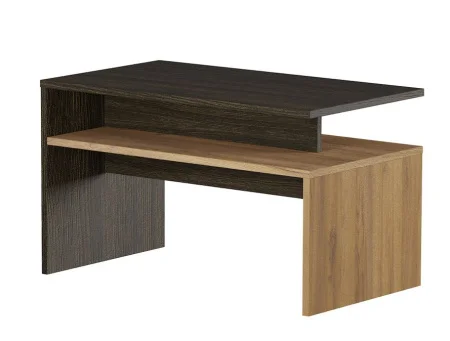 Стол журнальный Лайт 03.235 венге/дуб крафт золотой