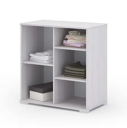 Комод Сальма КМ 021 анкор/белый глянец