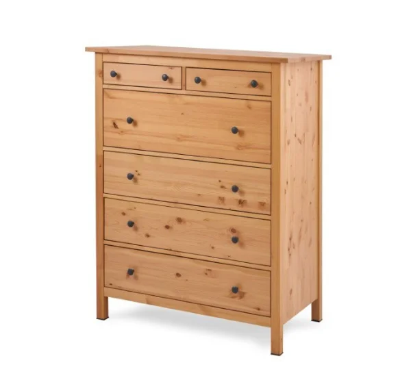 Комод 6 ящиков Кымор светло-коричневый