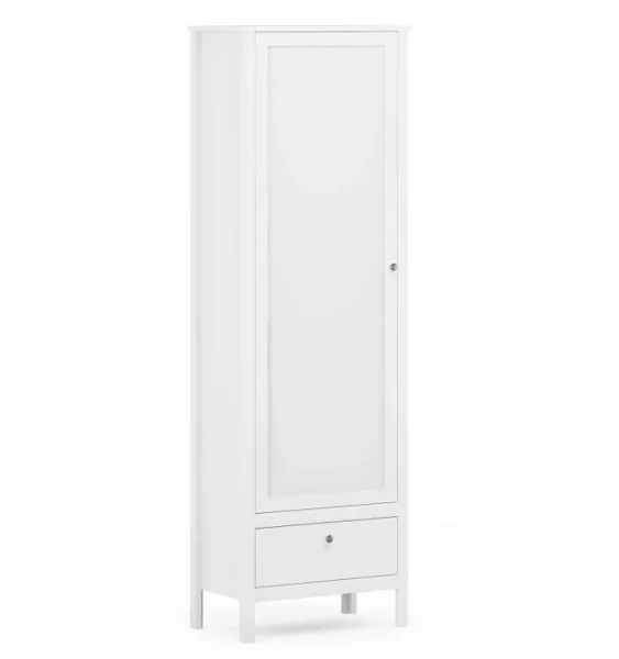 Шкаф Ева (Хельга) REG1D1S/200 белый