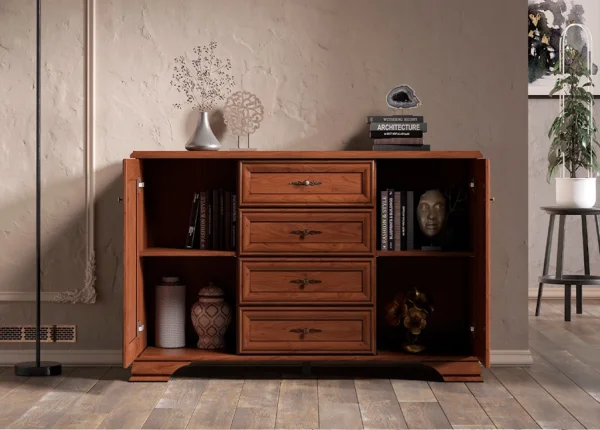 Комод Кентаки KOM2D4S каштан