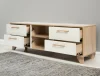 Тумба под ТВ со створкой Копенгаген дуб сонома/белый матовый