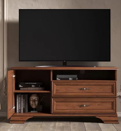 Тумба под телевизор Кентаки RTV 1D2S каштан