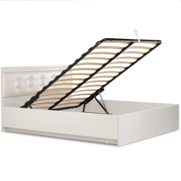Кровать Азалия-16 с подъемным механизмом бодега белый