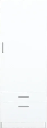 Шкаф 14.09 белый (серия сонома)