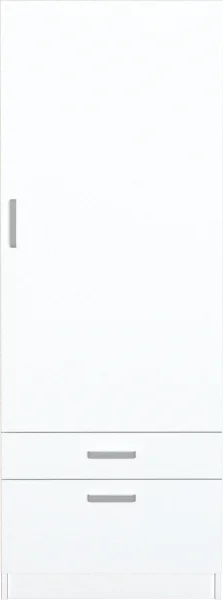 Шкаф 14.09 белый (серия сонома)