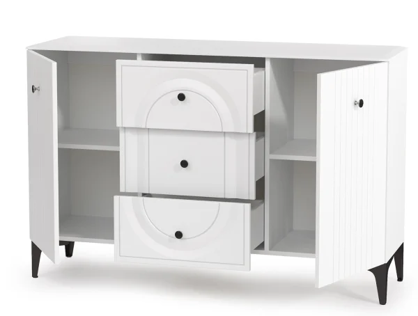 Комод Валенсия 13.309 белый шагрень