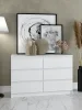 Комод шесть ящиков Мори МК 1206 белый