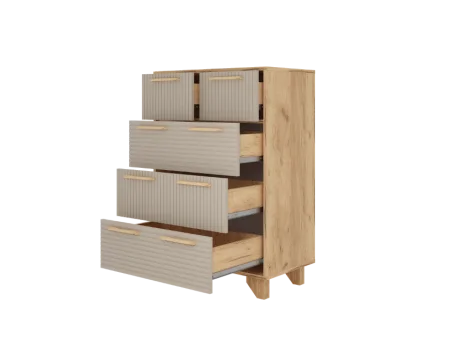 Комод Ньерд 700.5 дуб вотан/ива пепельная