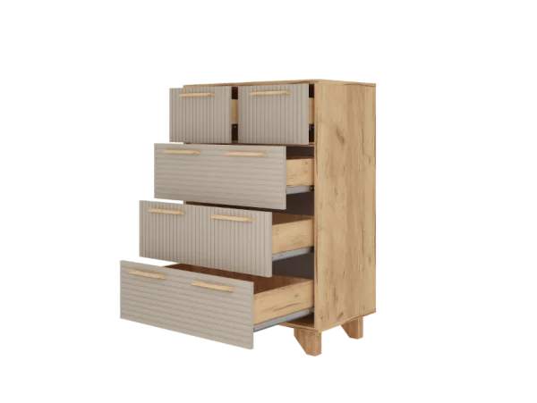 Комод Ньерд 700.5 дуб вотан/ива пепельная