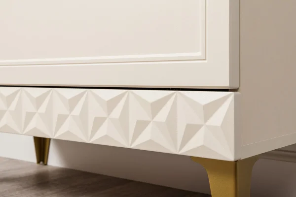 Тумба для обуви Марион 16.134 слоновая кость