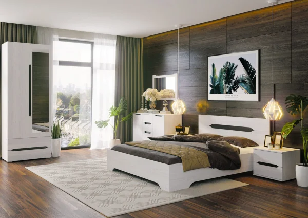 Шкаф Валенсия ШК-011 ясень анкор светлый