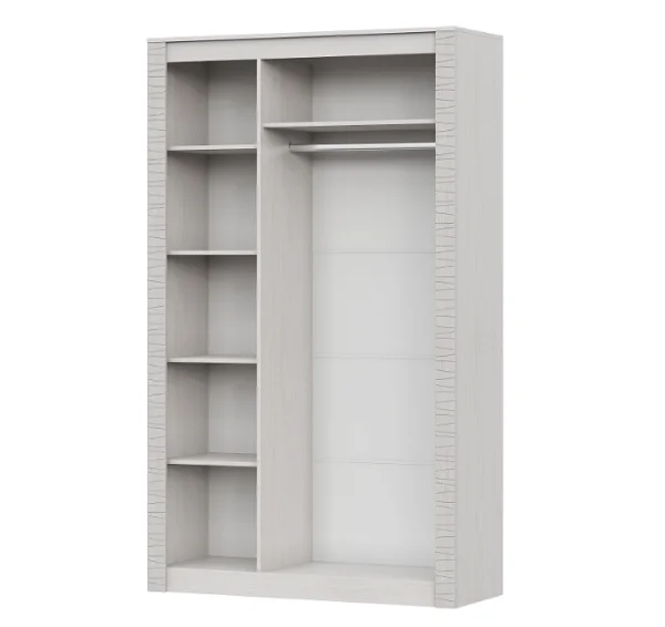 Шкаф комбинированный 3х створчатый Гамма-20 ясень анкор светлый/сандал светлый