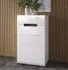 Комод Ацтека KOM5S/10/6 белый глянец