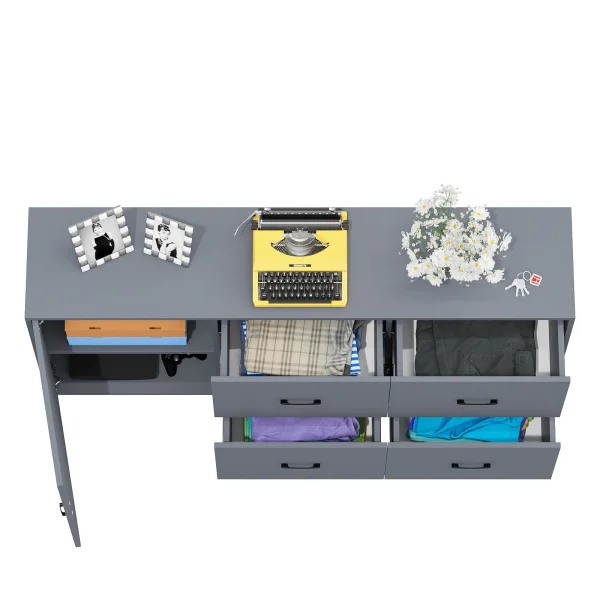 Комод 125-1704 графит