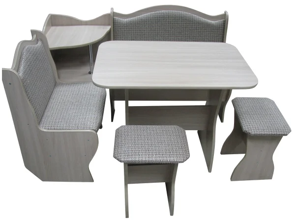 Комплект Аленка 1 ясень шимо светлый/рогожка темная