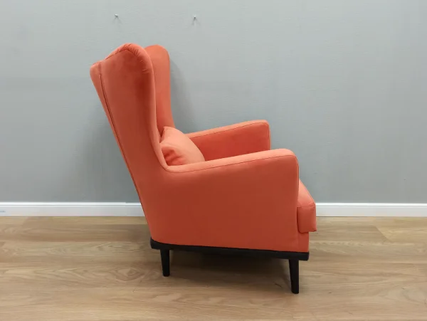Кресло Томас оранжевый (велюр)
