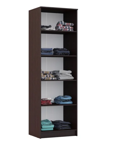 Шкаф бельевой Женева венге/белый глянец