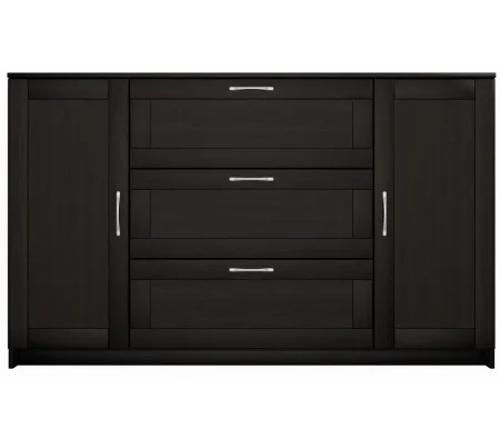 Тумба Сириус 2 двери и 3 ящика 156х95 венге