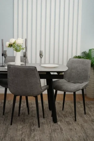 Стул Галактика серый (2 шт)