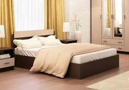 Кровать София КР венге/дуб белфорт