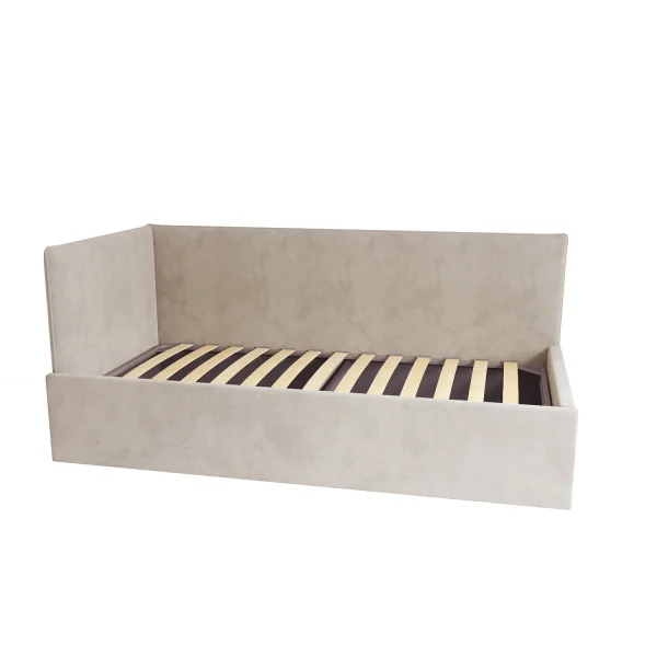 Мягкая кровать Бенто крем