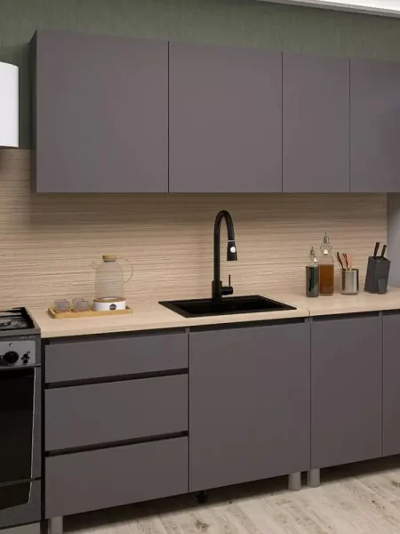 Кухонный гарнитур Денвер 2,0 м графит