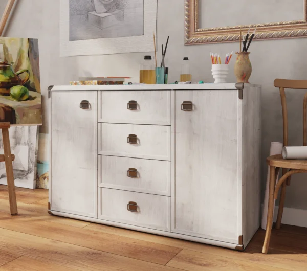 Тумба Индиана JKOM2D4S сосна каньон