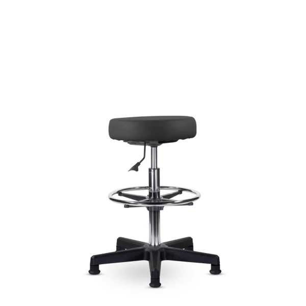 Стул кассира Б/п черный