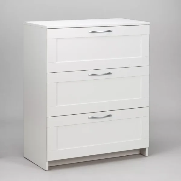 Комод Сириус 3 ящика белый