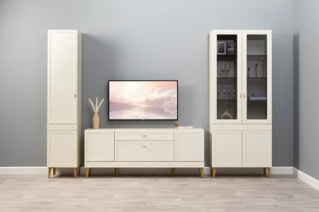 Шкаф-пенал Марион 16.333.01 слоновая кость