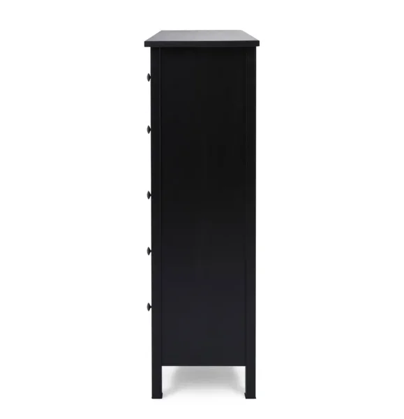 Комод 5 ящиков Кымор черный