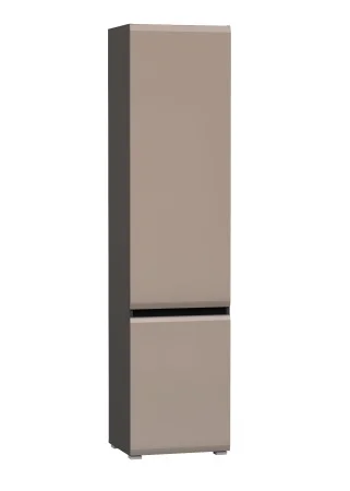 Шкаф Сидней 13.200 антрацит/веллюто капучино