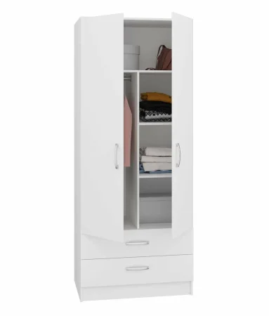 Шкаф 2-х дверный Село С 5.19 белый