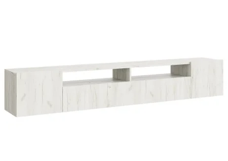 Тумба под ТВ Соло-16 дуб крафт белый