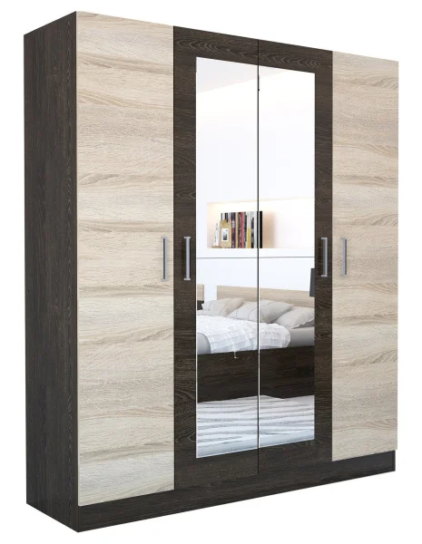 Шкаф 4-х створчатый Леси