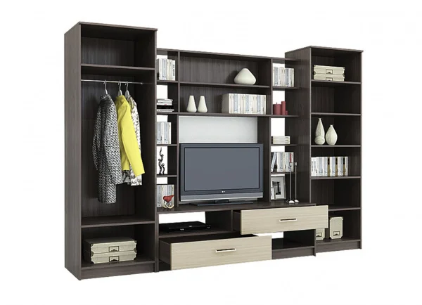 Гостиная Берта-1 венге/дуб белфорт