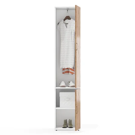 Пенал Лидер-8 МД 21Б белый шагрень/крафт золото