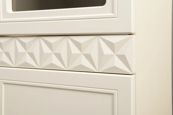 Шкаф-витрина Марион 16.397.02 слоновая кость