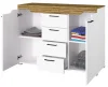 Комод Милана белый/сосна гранд